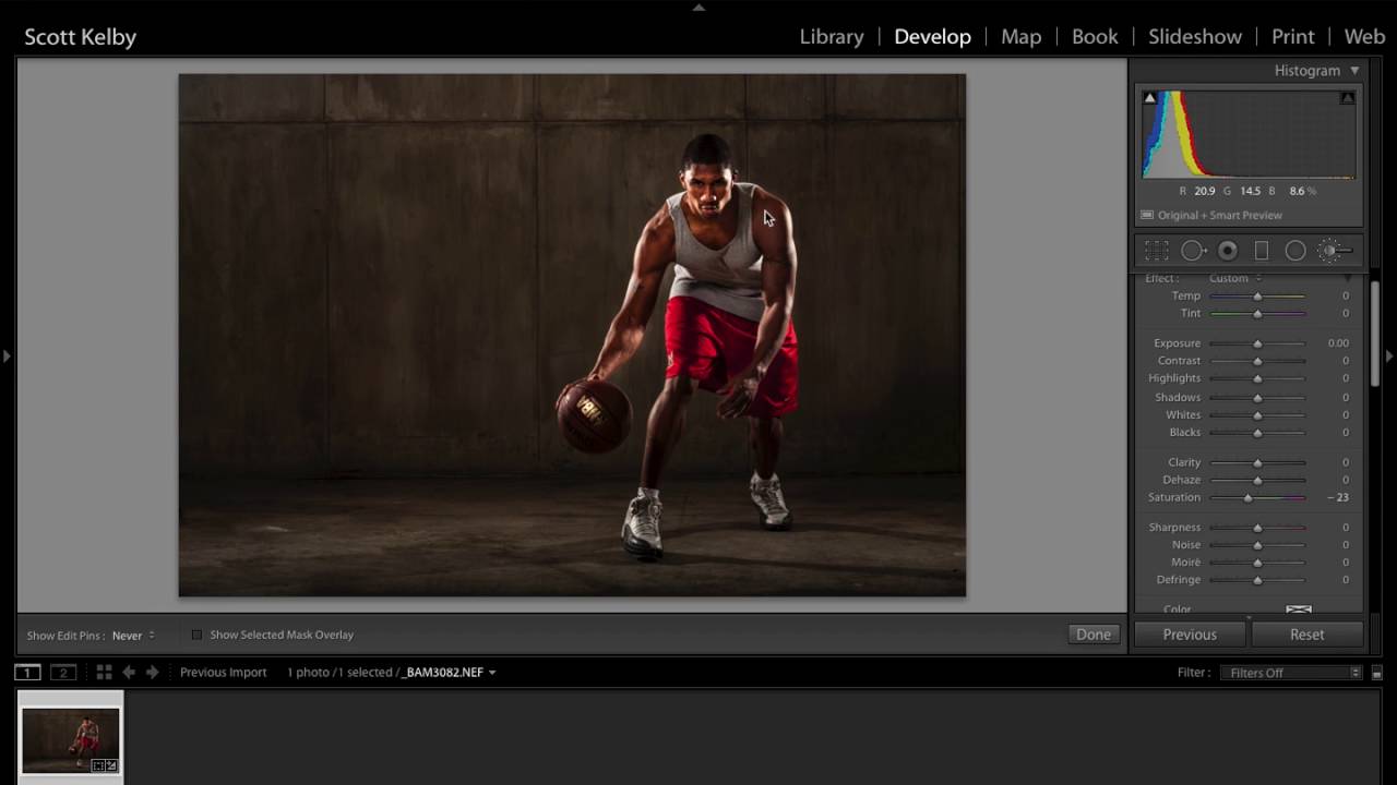 Building a Dramatic Portrait Edit in Lightroom: A Step-by-Step Breakdown