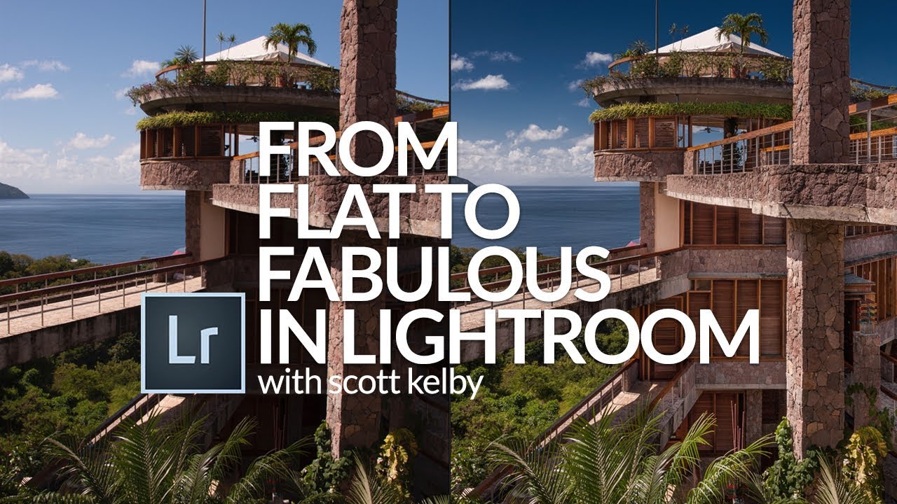 Flat RAW to Finished Edit: Scott Kelby's Step-by-Step Lightroom Workflow Breakdown
