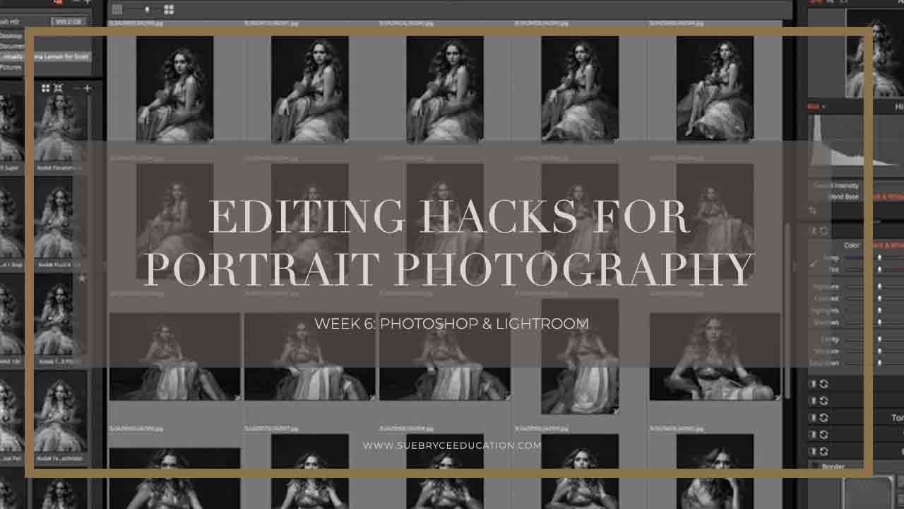 The Photoshop Toolkit Sue Bryce Actually Uses for Portrait Retouching (And Why It's Faster Than You Think)