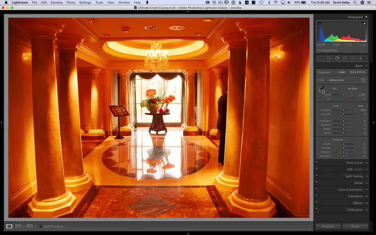 Eyedropper tool selected in Lightroom&rsquo;s Develop module
