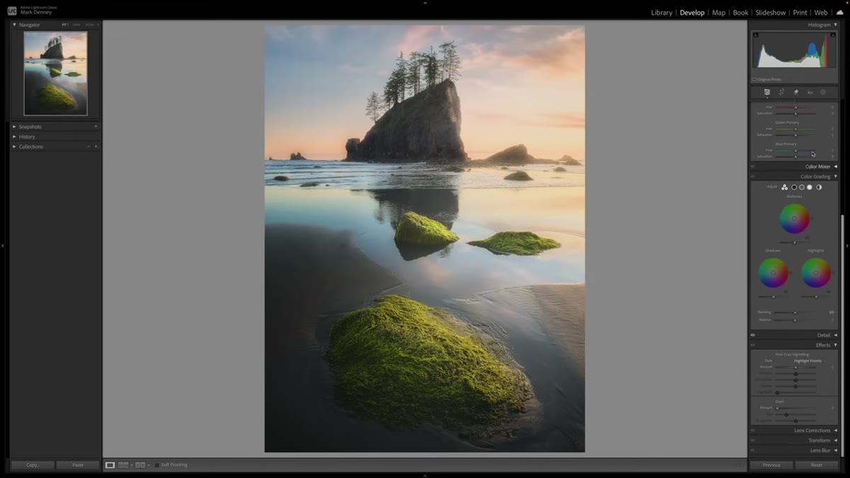 Right-click menu open showing Solo Mode option