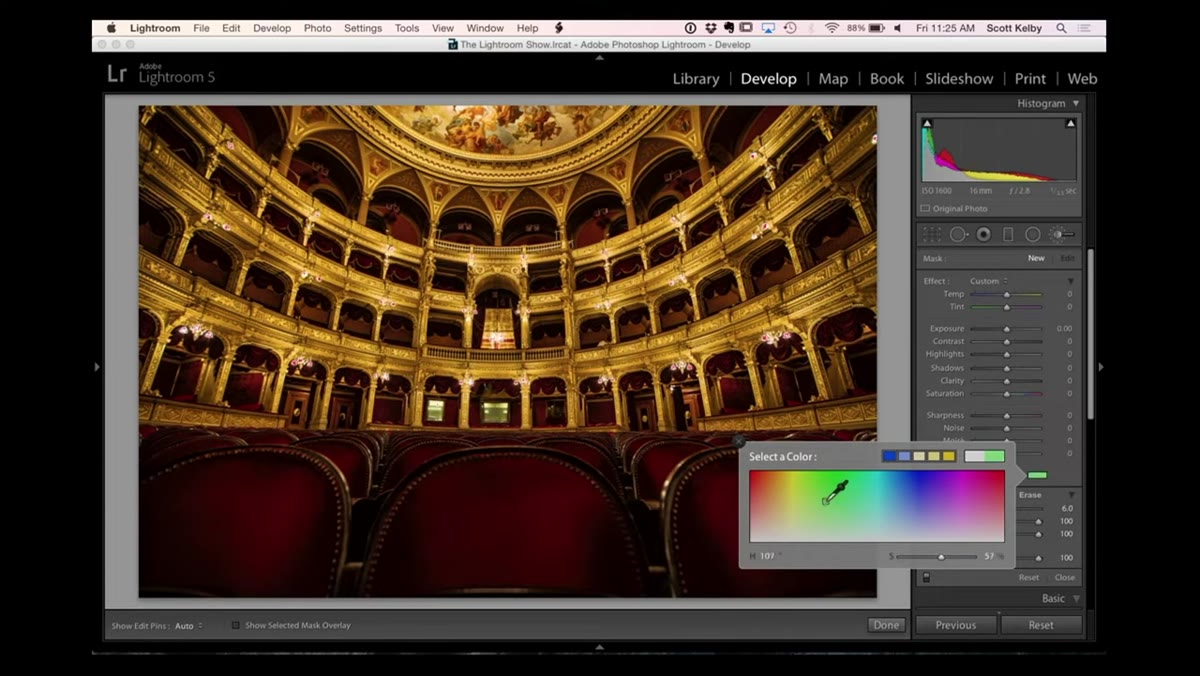 Eyedropper cursor sampling color from image area